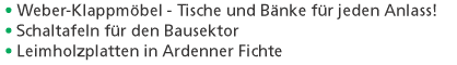 Klappmöbel